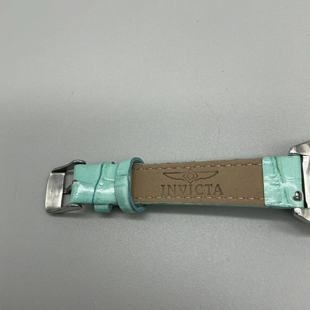 Invicta Lupah Womens Watch 29mm Leather Race To Erase MS 19840 New Battery